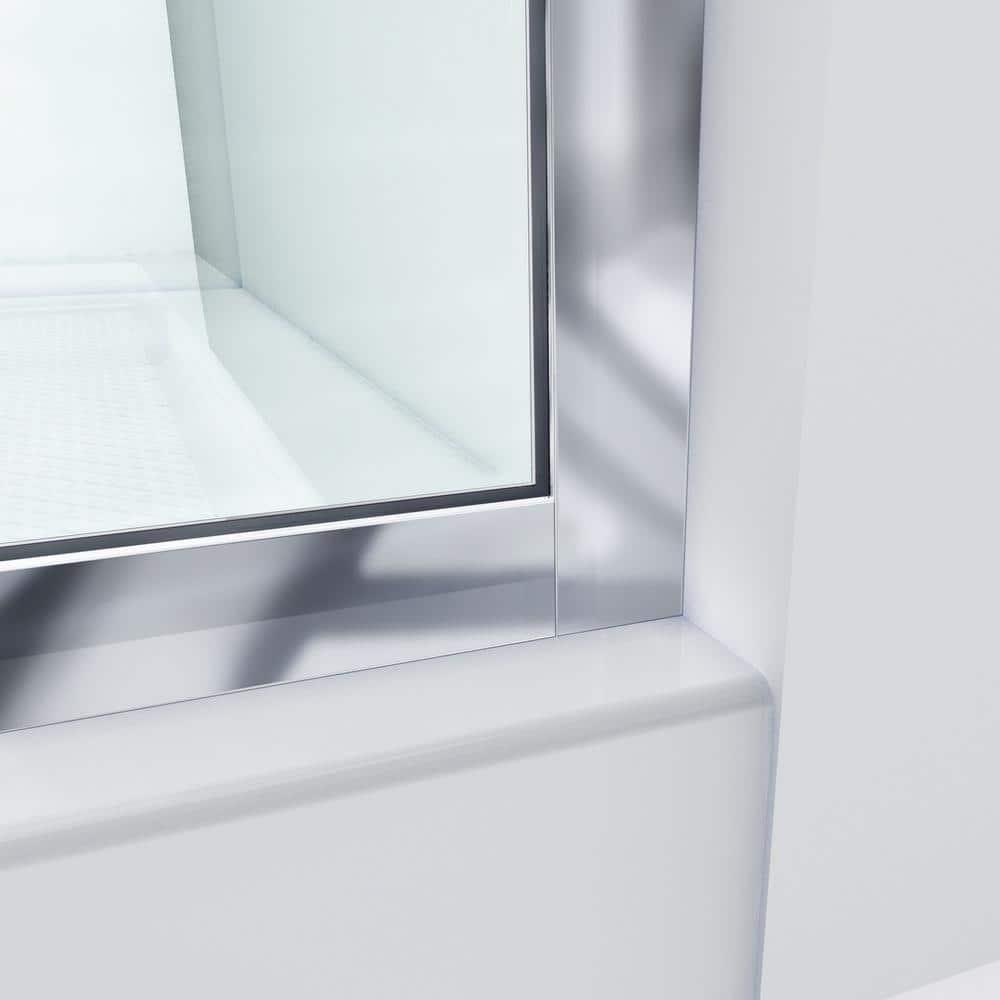 Linea 30"W x 72"H Frameless Fixed Glass Panel