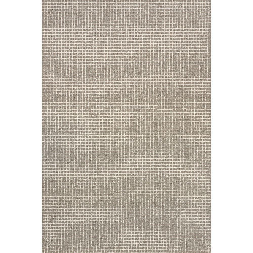 Katasha Checked Wool Area Rug