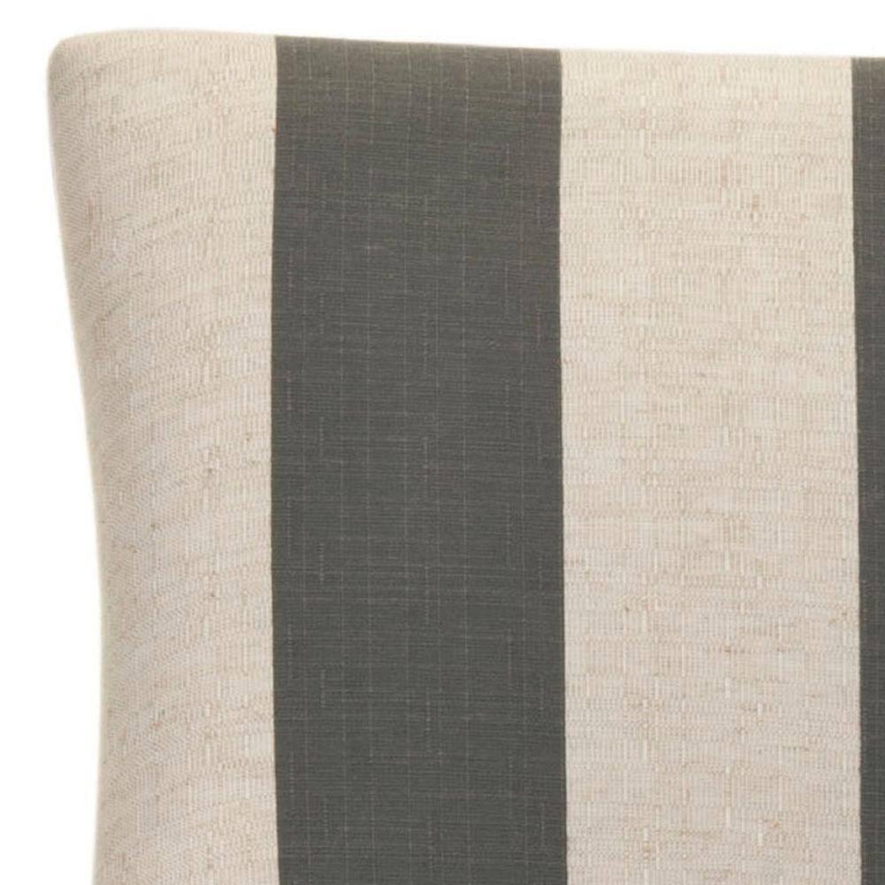 Becca 19''H Dining Chair with Nail Heads - Grey/White - Safavieh
