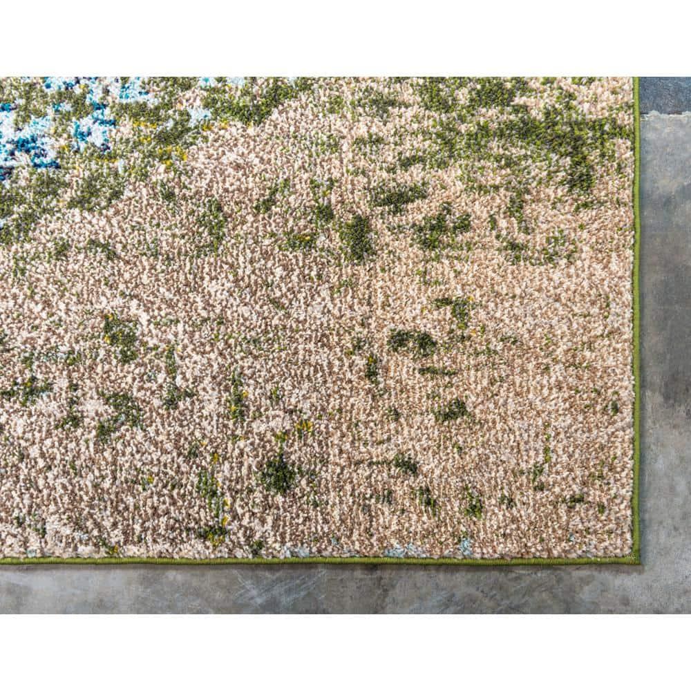 Unique Loom 10' 6 x 16' 5 Blue Estrella Vella Area Rug