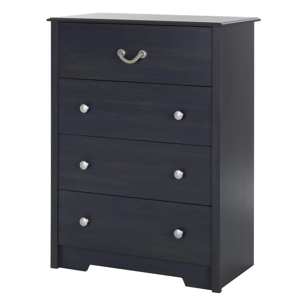 South Shore Aviron 4-Drawer Kids' Chest Blueberry