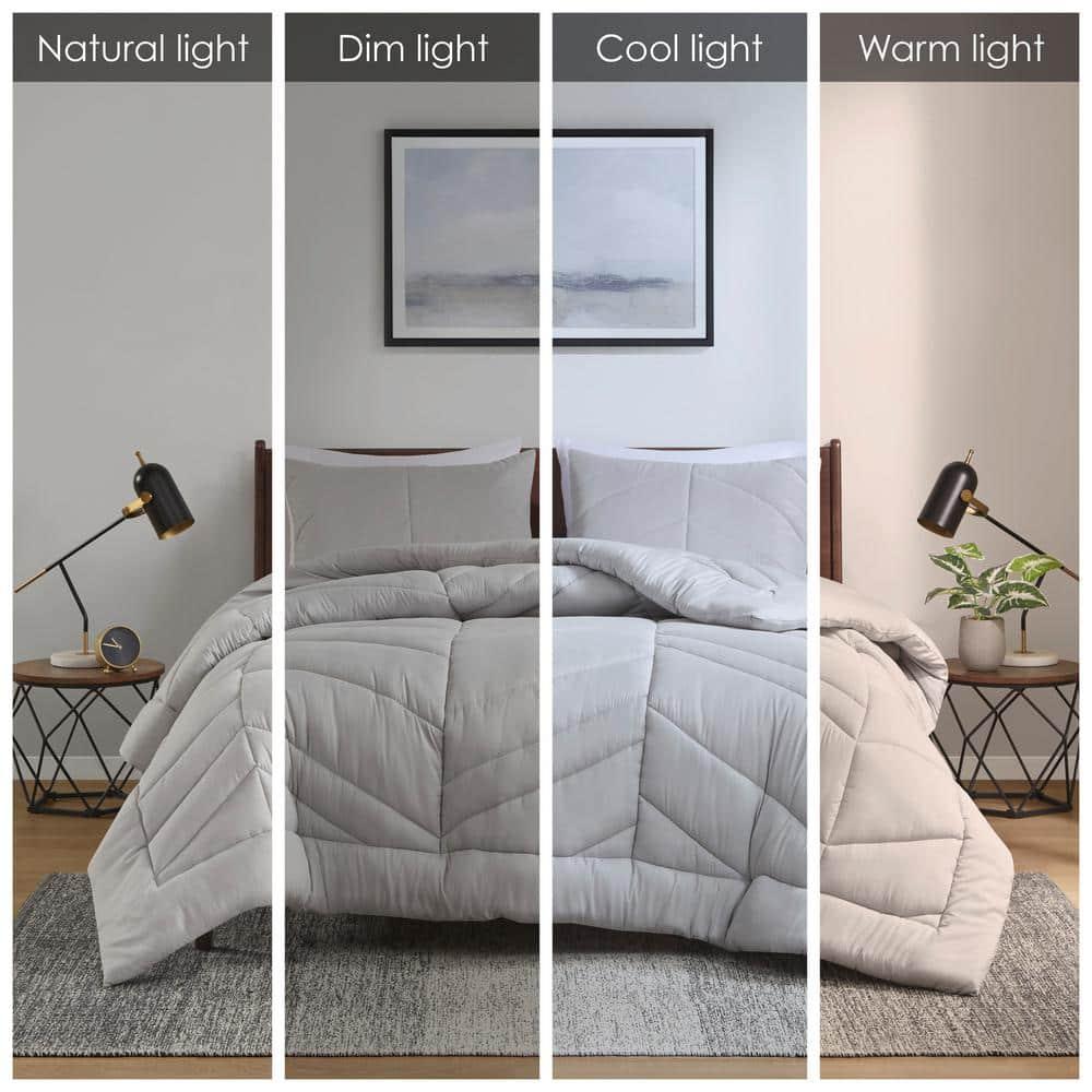 Intelligent Design Remy Quilted Chevron Comforter Set