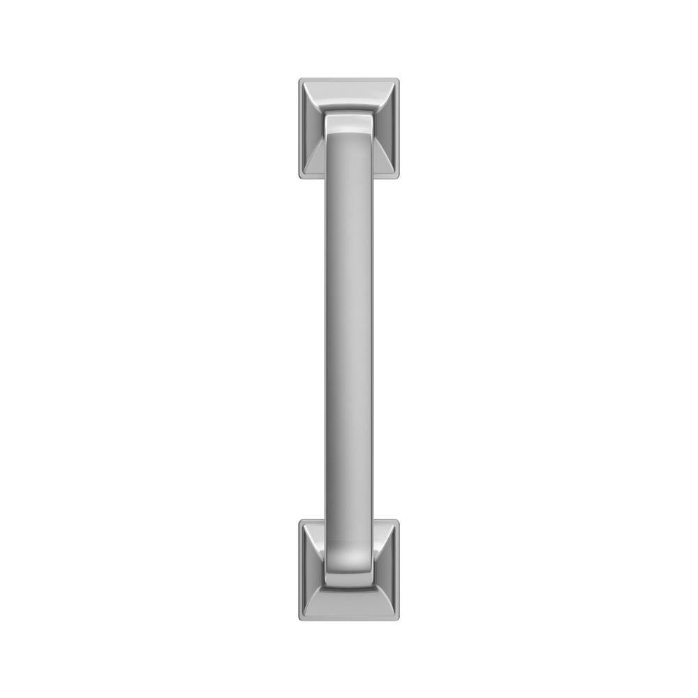 Amerock Ville 3-3/4 inch (96mm) Center-to-Center Polished Chrome Cabinet Pull
