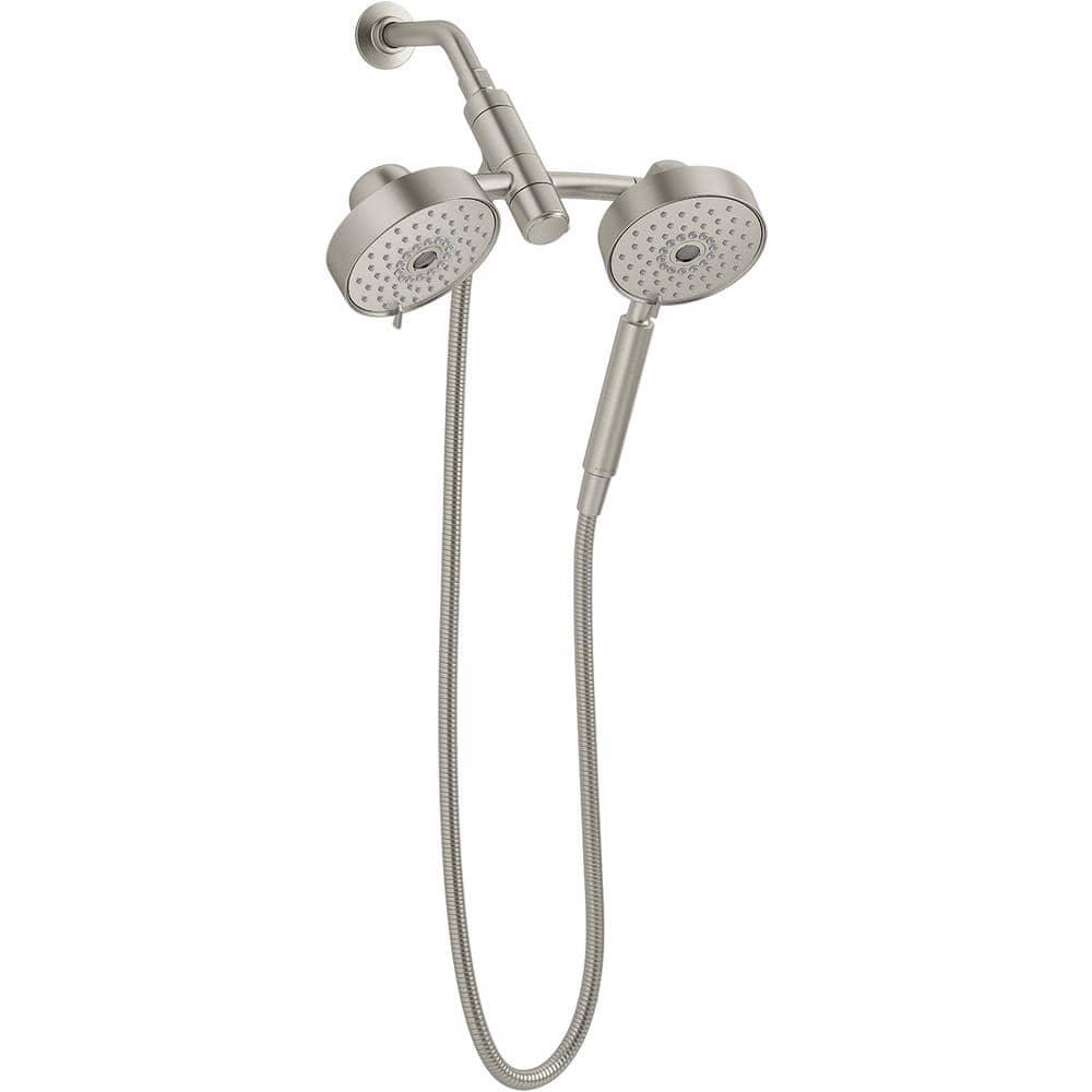 Kohler Purist® 2-In-1 Multifunction Shower Combo Kit, Showerhead and Handshower, Three Spray Settings