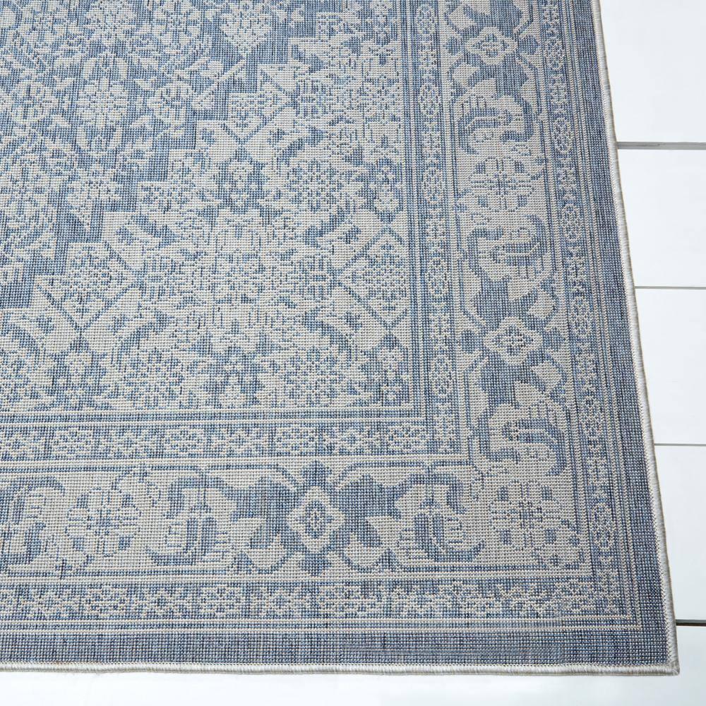 Persian Persian Inspired Blue/Gray Area Rug