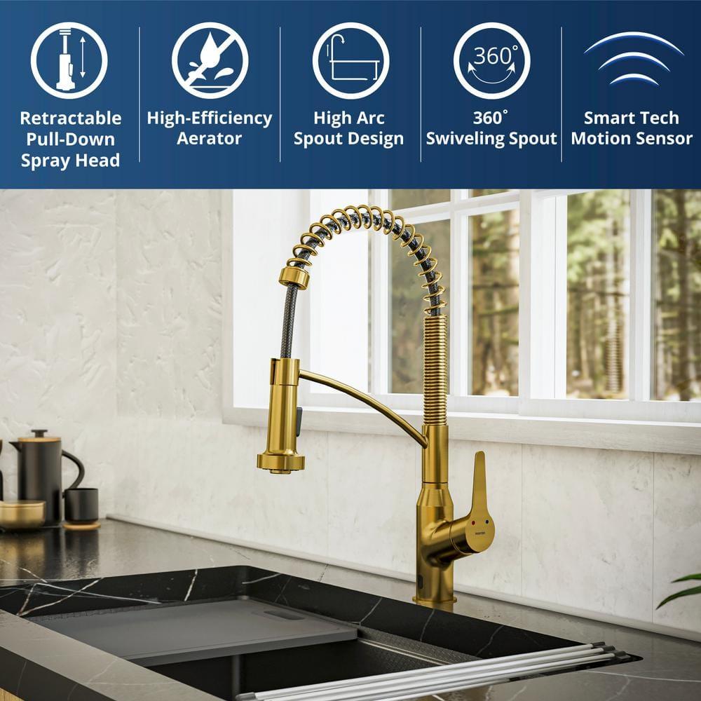 Karran Scottsdale Pull Down Touchless Kitchen Faucet