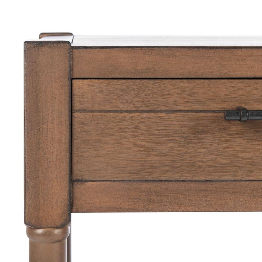 Filbert 2 Drawer Console Table - CNS5716C - Brown - Safavieh