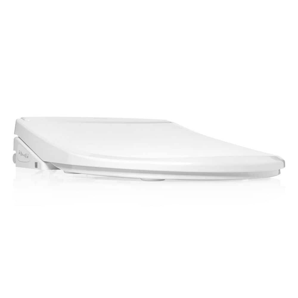 Brondell T44-EW Swash Thinline T44 Luxury Bidet Toilet Seat with Remote Control, White