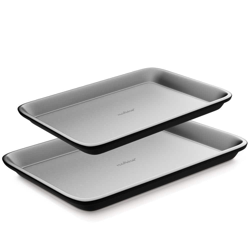 NutriChef NutriChef Non-Stick Steel 2 Piece Baking Sheet Set