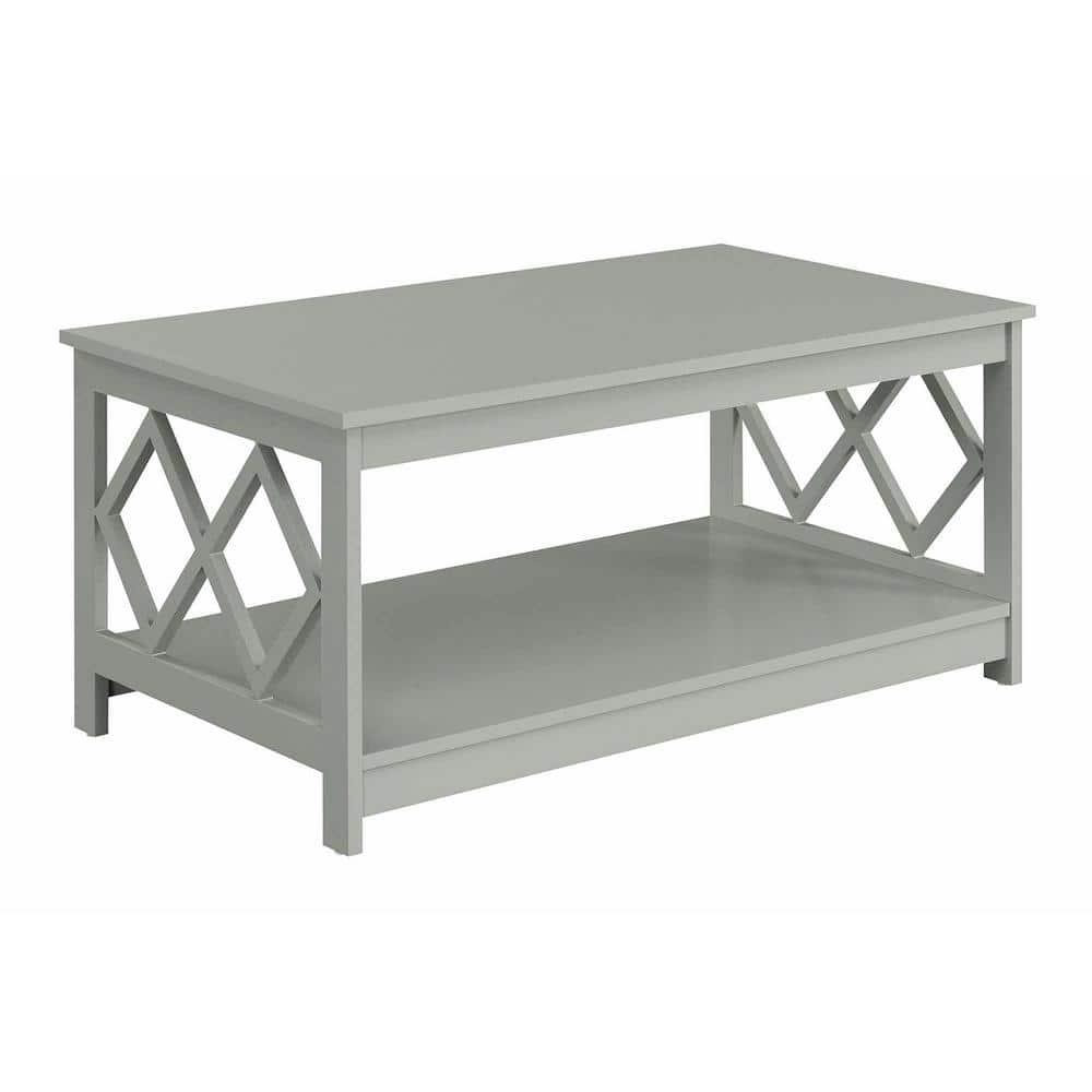 Diamond Coffee Table, Gray