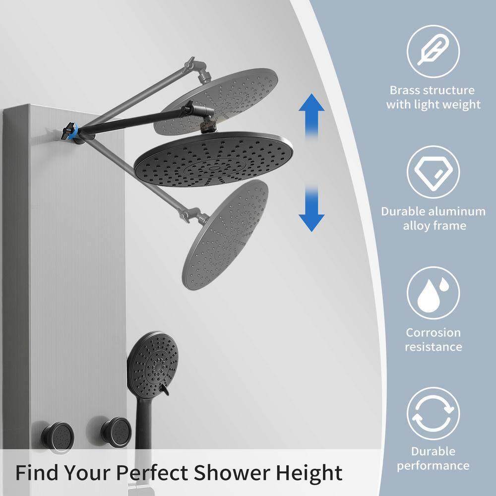 60.55'' Shower Panel with Adjustable Shower Head