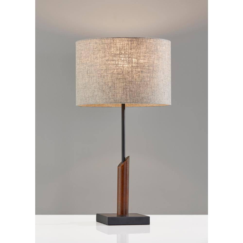 Cornelius Wood Table Lamp (15")