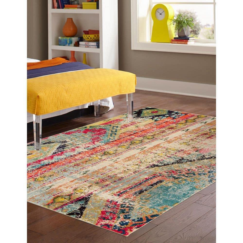 Unique Loom 7' 1 x 10' 0 Multi Sedona Yosemite Area Rug