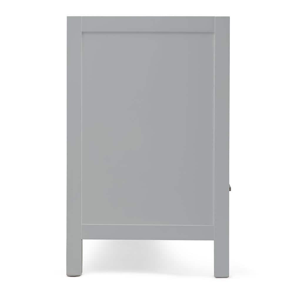 Ariel A073d-Bc Cambridge 72" Double Free Standing Vanity Cabinet Only - Grey