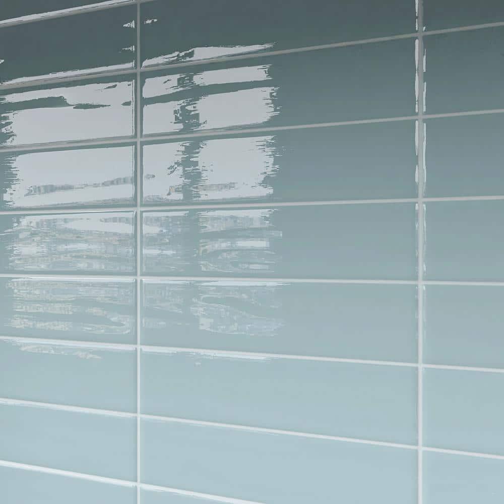 Supreme Tile Zarati 2.95 in. X 11.81 in. Polished Ceramic Subway Wall Tile