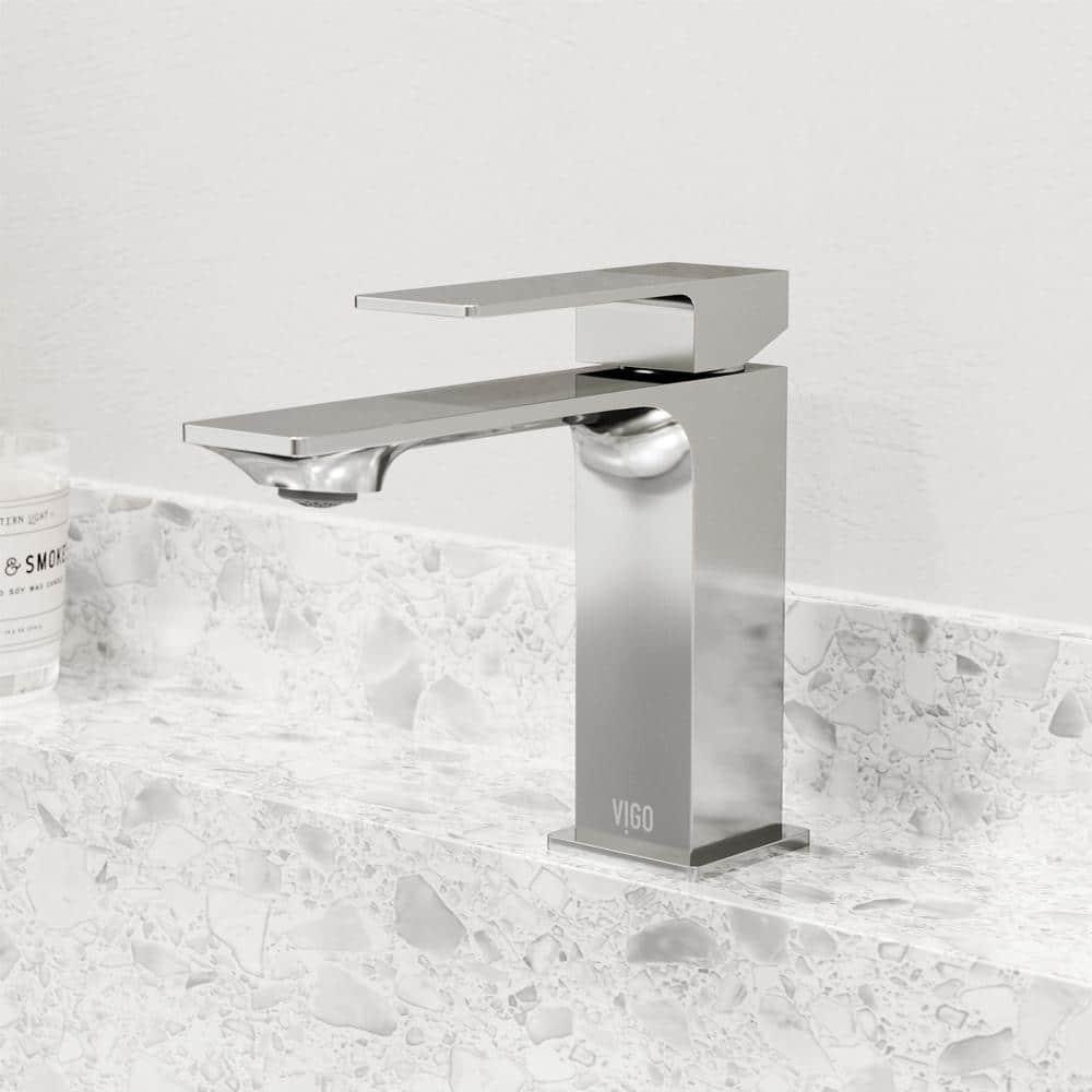 Dunn 6" H Single Handle Single Hole Bathroom Faucet