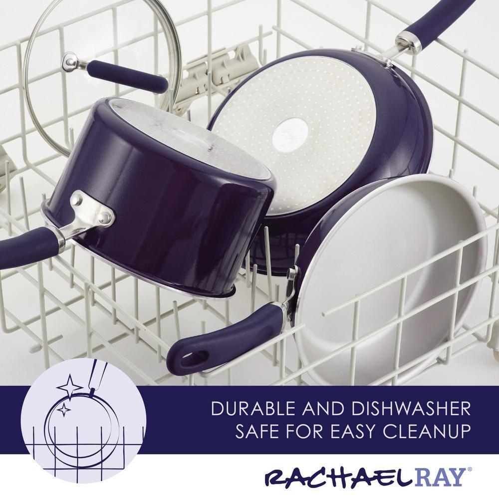Rachael Ray Rachael Ray Create Delicious Aluminum Nonstick Cookware Induction Cookware Set, 13-Piece