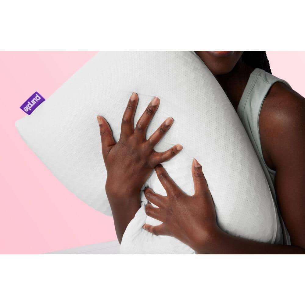 Purple Harmony Medium Standard Bed Pillow - Hypoallergenic