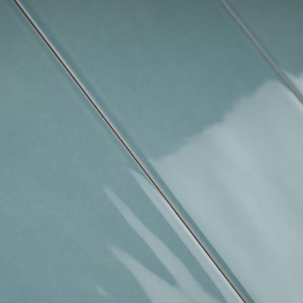 Supreme Tile Zarati 2.95 in. X 11.81 in. Polished Ceramic Subway Wall Tile