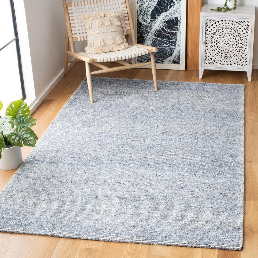Himalaya HIM153 Hand Tufted Area Rug - Blue - 4'x4' - Safavieh.