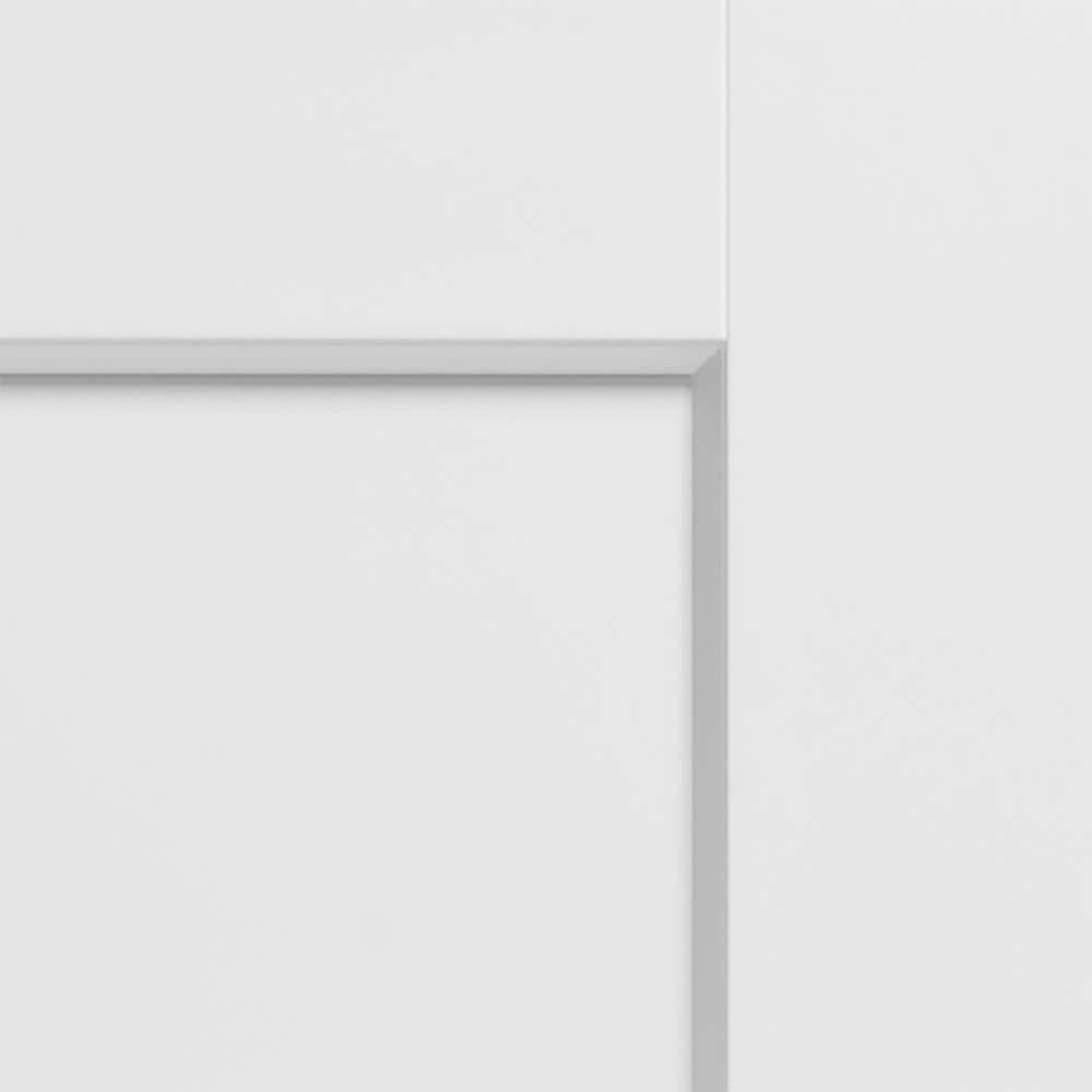 Door to Door Door Company 2 Panel Primed Shaker Style Bifold