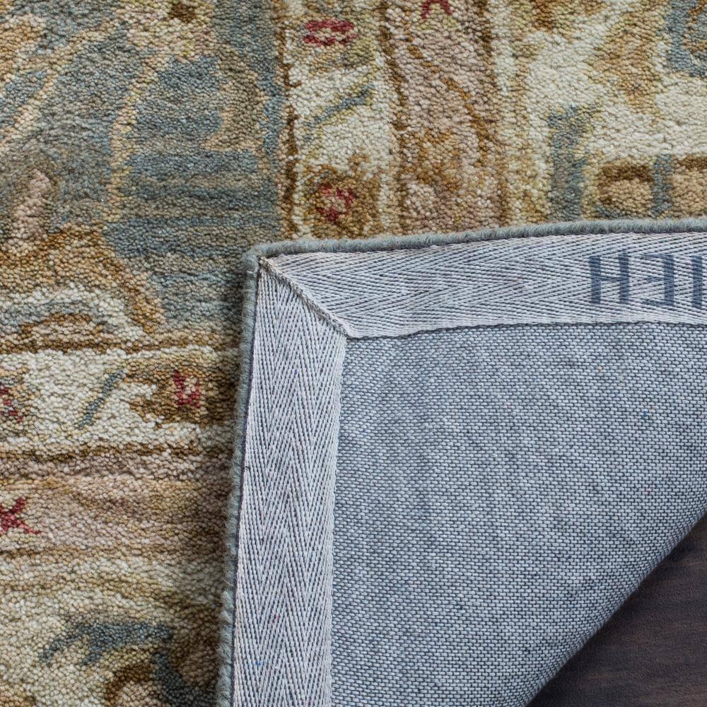 Antiquity AT822 Hand Tufted Runner Rug - Grey Blue/Beige - 2'3"x14' - Safavieh.