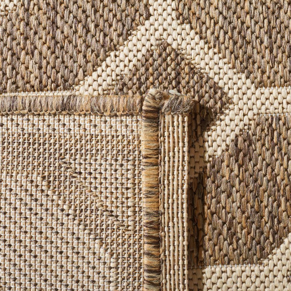 SAFAVIEH Beach House Kadri Geometric Indoor/Outdoor Area Rug, Beige/Cream, 2'2" x 4'