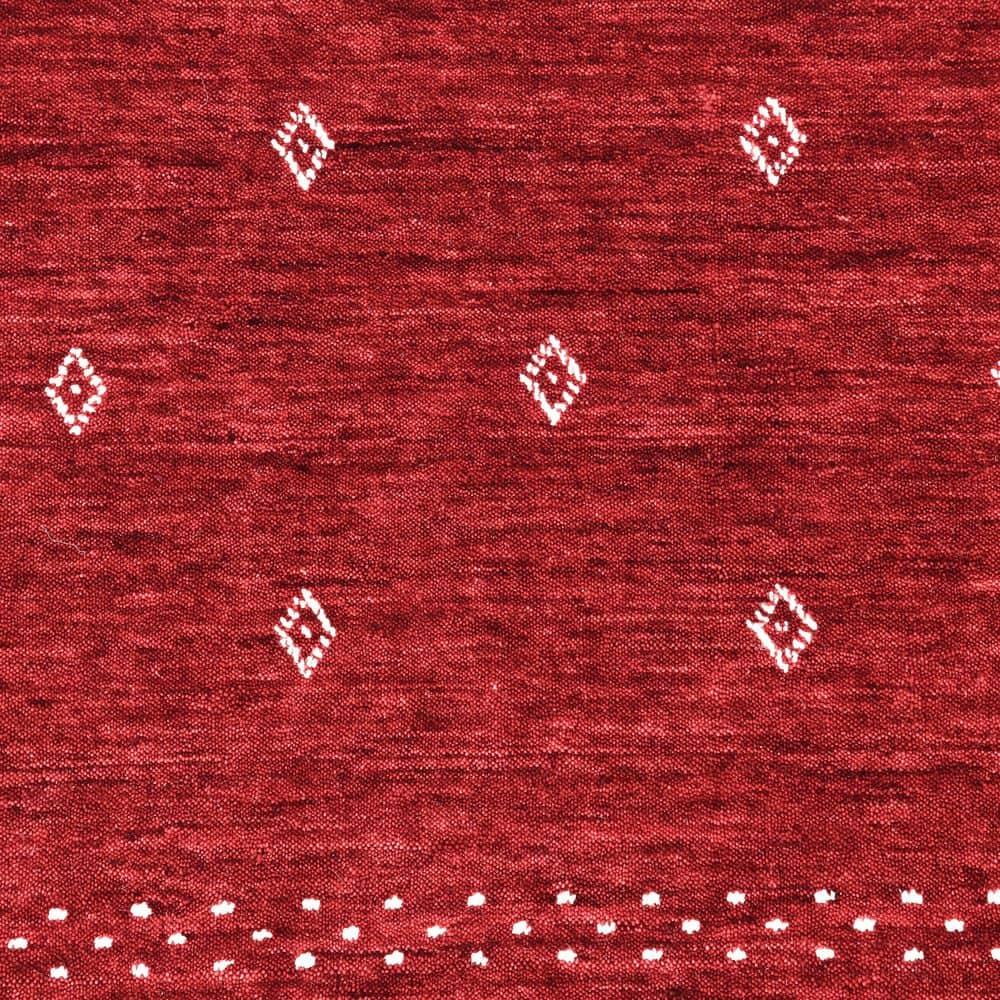 Cyrena Hand-Loomed Wool Rug - Red / 6' x 9'