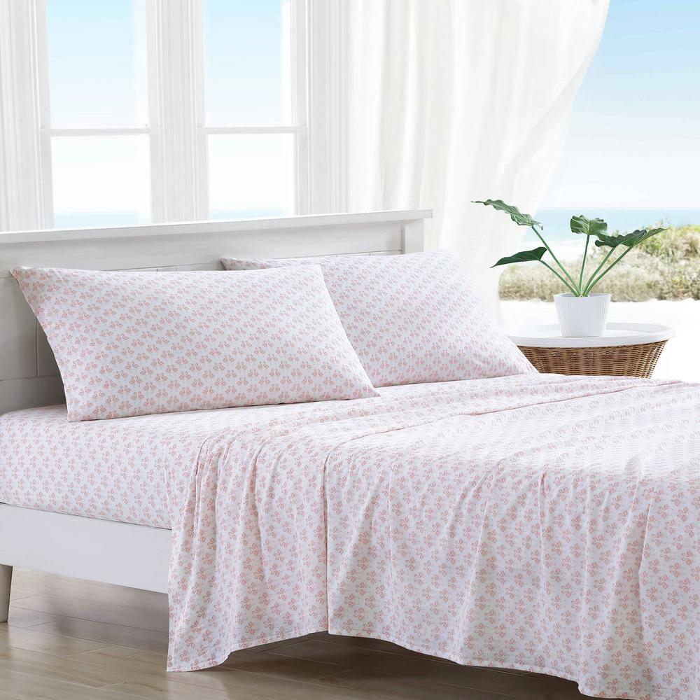 Tommy Bahama Home Tommy Bahama Printed Washed Cotton Sheet Set