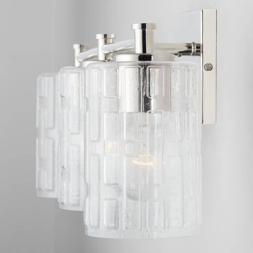 Capital Lighting - 3 Light Transitional Bath Vanity Approved for Damp Locations