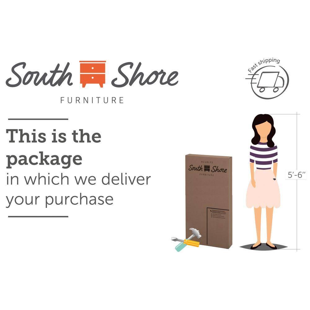 South Shore Prairie 32.5" 2-Door Accent Cabinet