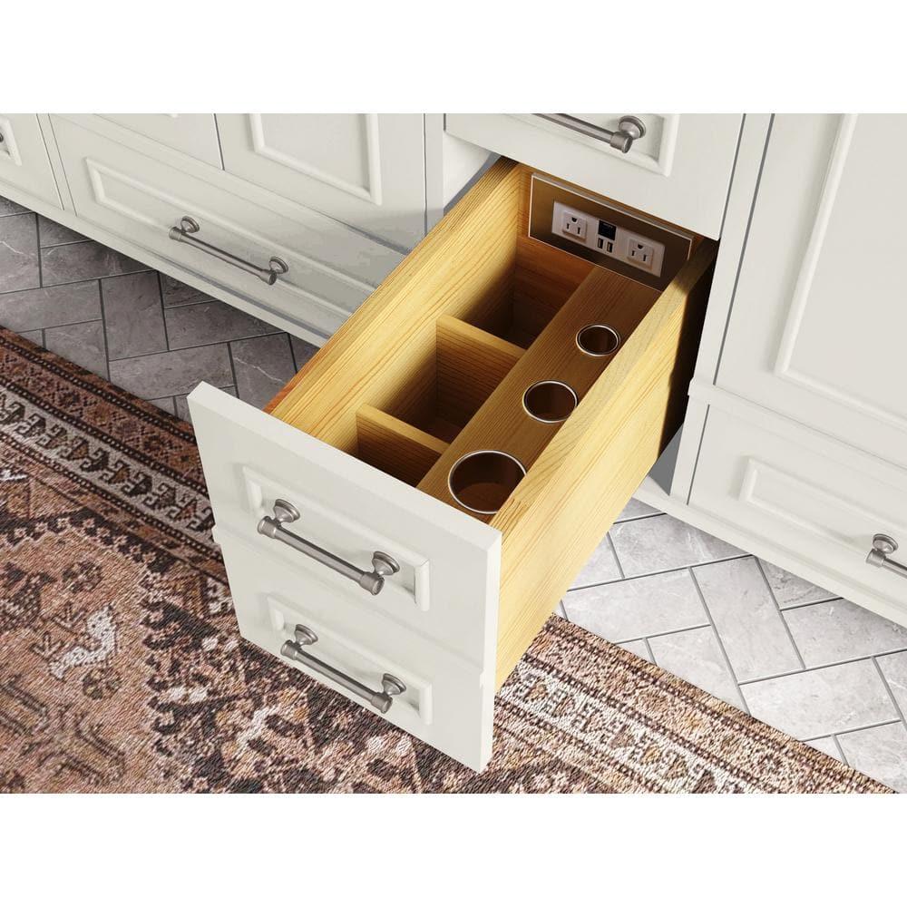 Willow Collections Aberdeen 60'' Single Bathroom Vanity with Quartz Top