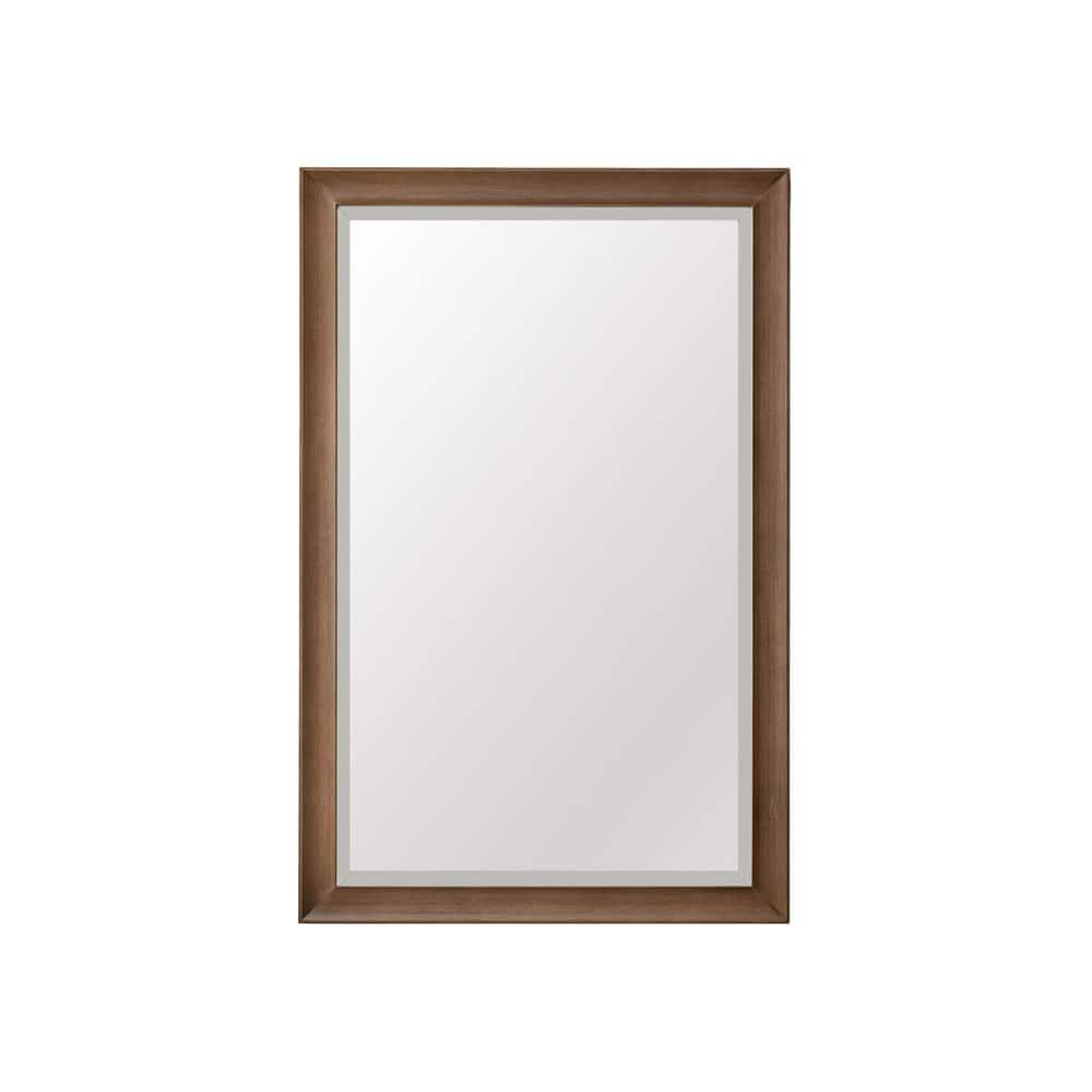 Glenbrooke Solid Wood Flat Wall Mirror