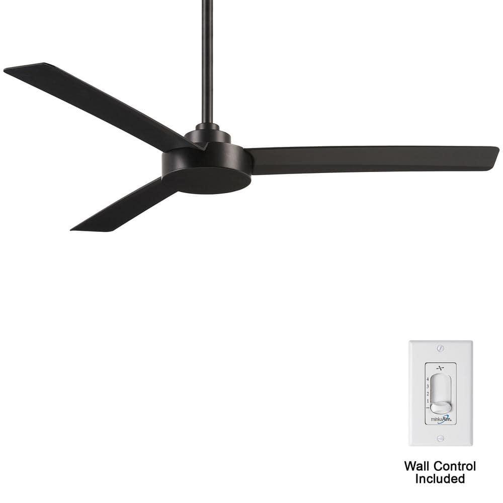 52" Roto 3 - Blade Propeller Ceiling Fan with Wall Control