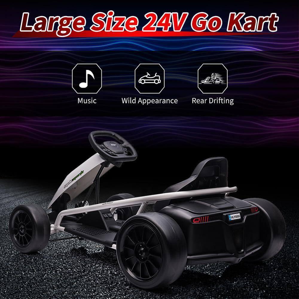 Ride On Truck Car 12V, Electric Vehicle w/Remote Control, 3 Speeds, LED Lights, Music, Spring Suspension, Ride on Car for Kids