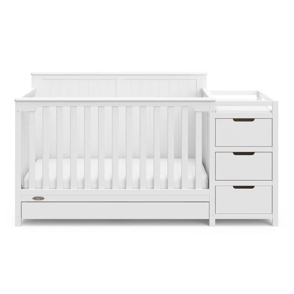 Graco Hadley 5-in-1 Convertible Crib and Changer with Storage