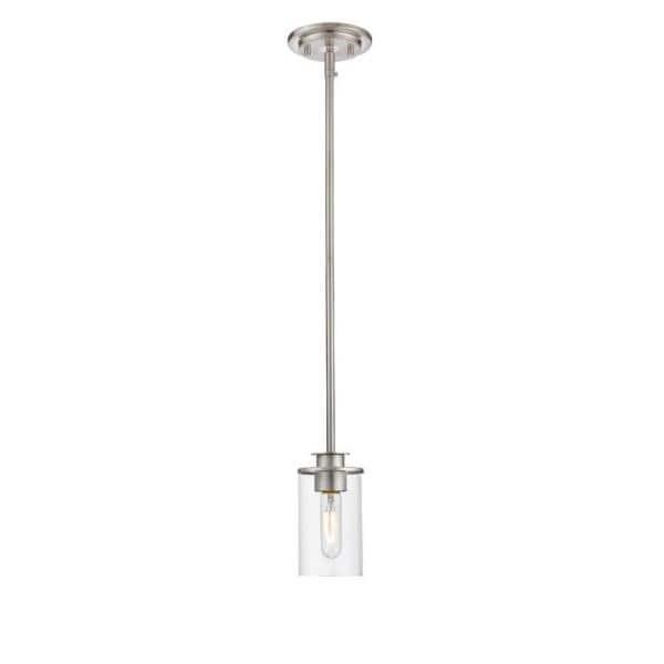 Z-Lite Savannah 1 - Light Pendant in  Brushed Nickel