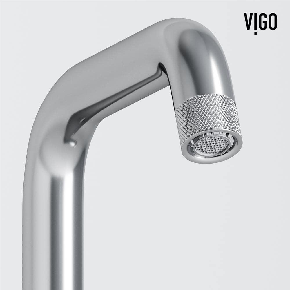 Cass 9" H Single Handle Single Hole Bathroom Faucet