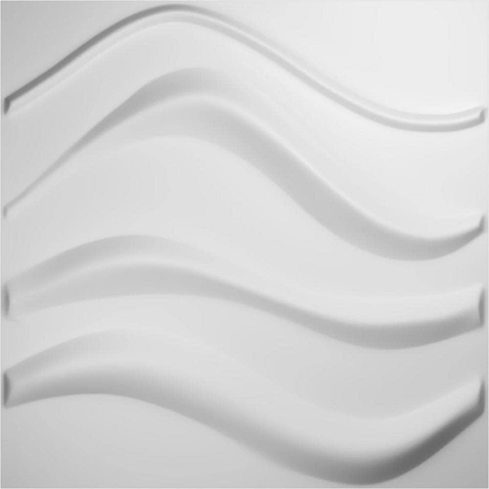 Ekena Millwork Wave EnduraWall Decorative 3D Wall Panel
