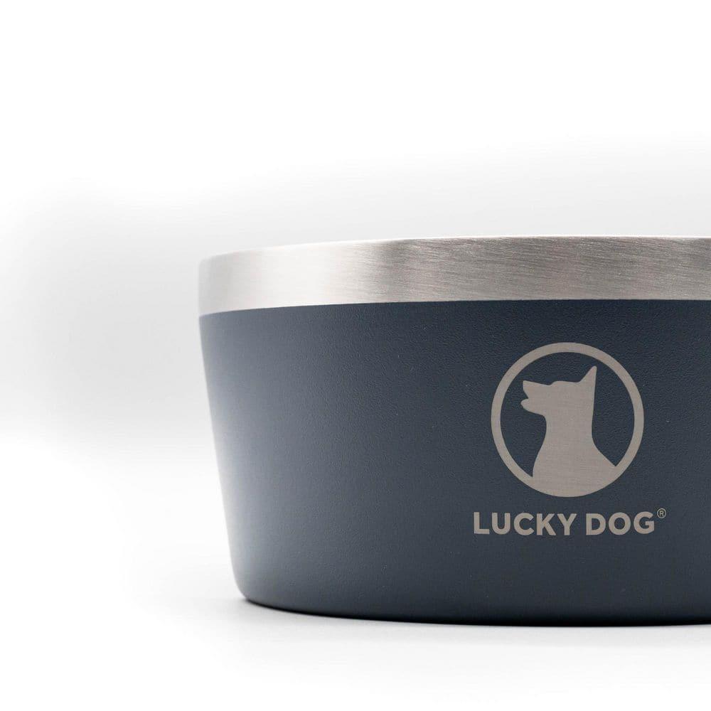 Lucky Dog INDULGE 8 Double Wall Stainless Steel Dog Bowl & Reviews | Wayfair