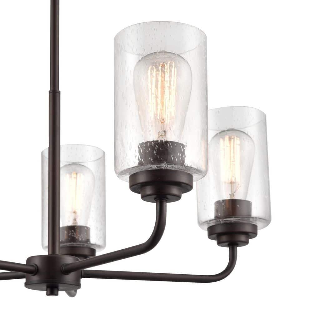 Millennium Lighting Moven 5 - Light Chandelier in  Rubbed Bronze