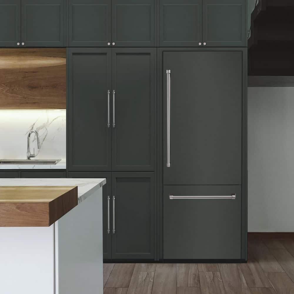 ZLINE KITCHEN AND BATH RBIV30 bottom freezer built in refrigerator