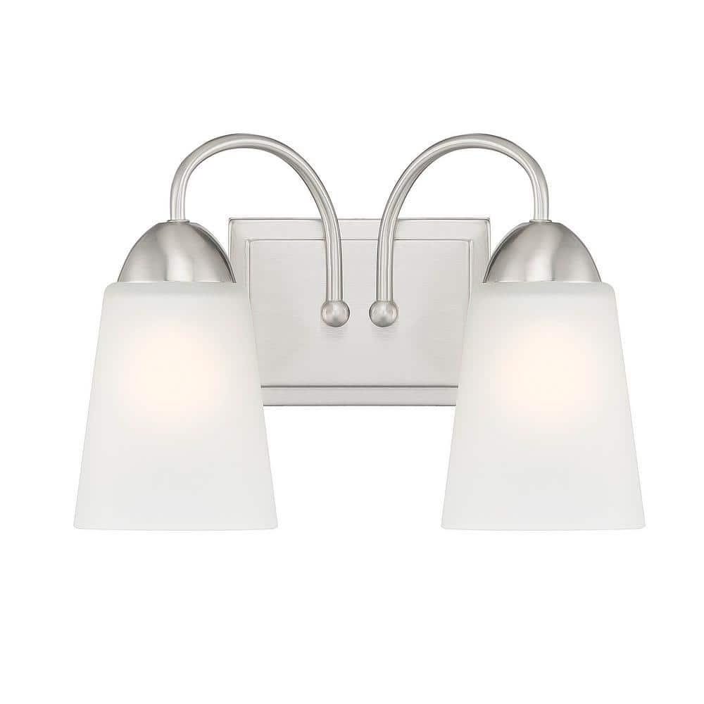 Designers Fountain - Malone - 2 Light Bath Vanity In Transitional Style-9.25