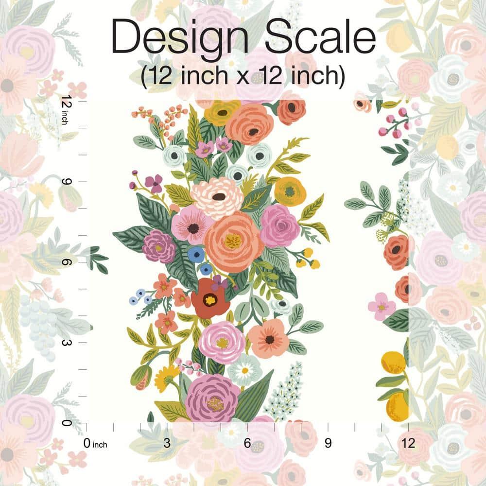 Luxembourg 20' L x 27" W Peel and Stick Wallpaper Roll