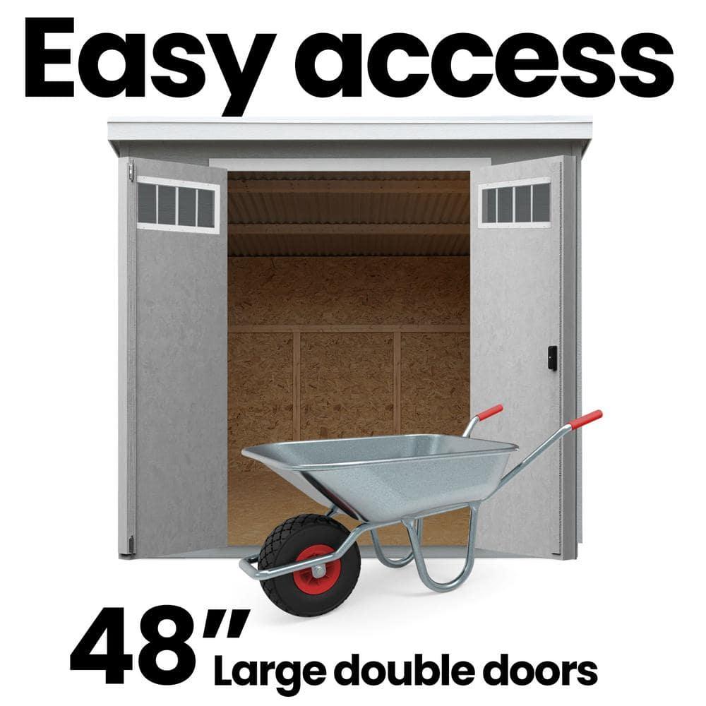 Handy Home Highland 8 ft. W x 6 ft. D Storage Shed