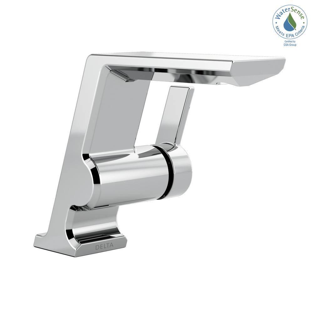 Pivotal Single Hole Bathroom Faucet with Drain Assembly and DIAMOND™ Seal Technology