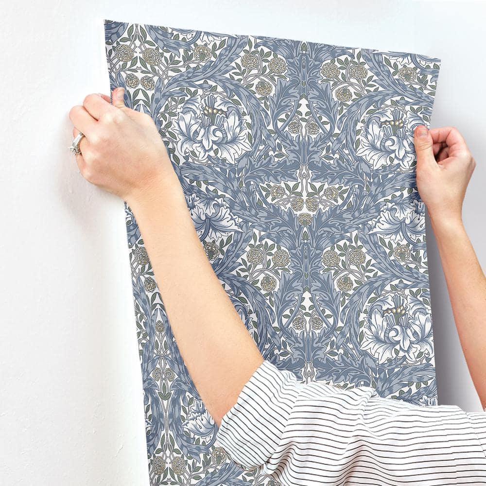 African Marigold Modern Floral Wallpaper