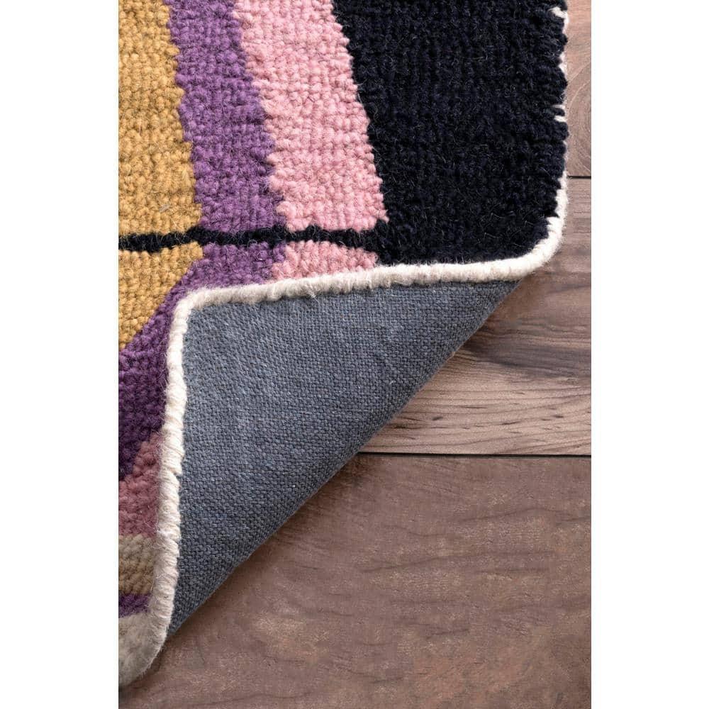 Darcy Southwestern Handmade Tufted Wool Brown Area Rug
