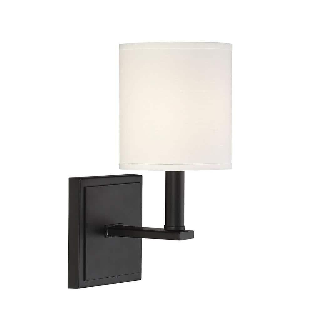 Savoy House Waverly 1 - Light Wall Light in  Matte Black