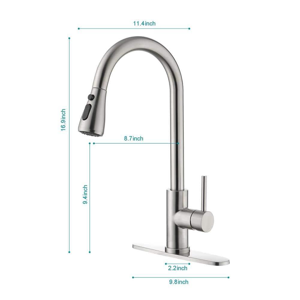 RAY'S RUGS & FLOORING LLC 12RRFR662691LL Single Handle Water Temperature and Flow Control Faucet
